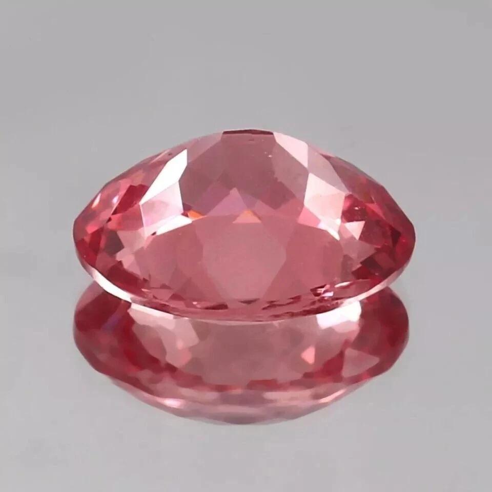 Natural Padparadscha Sapphire Ceylon Oval Cut 12-14 Ct Stunning Gemstone