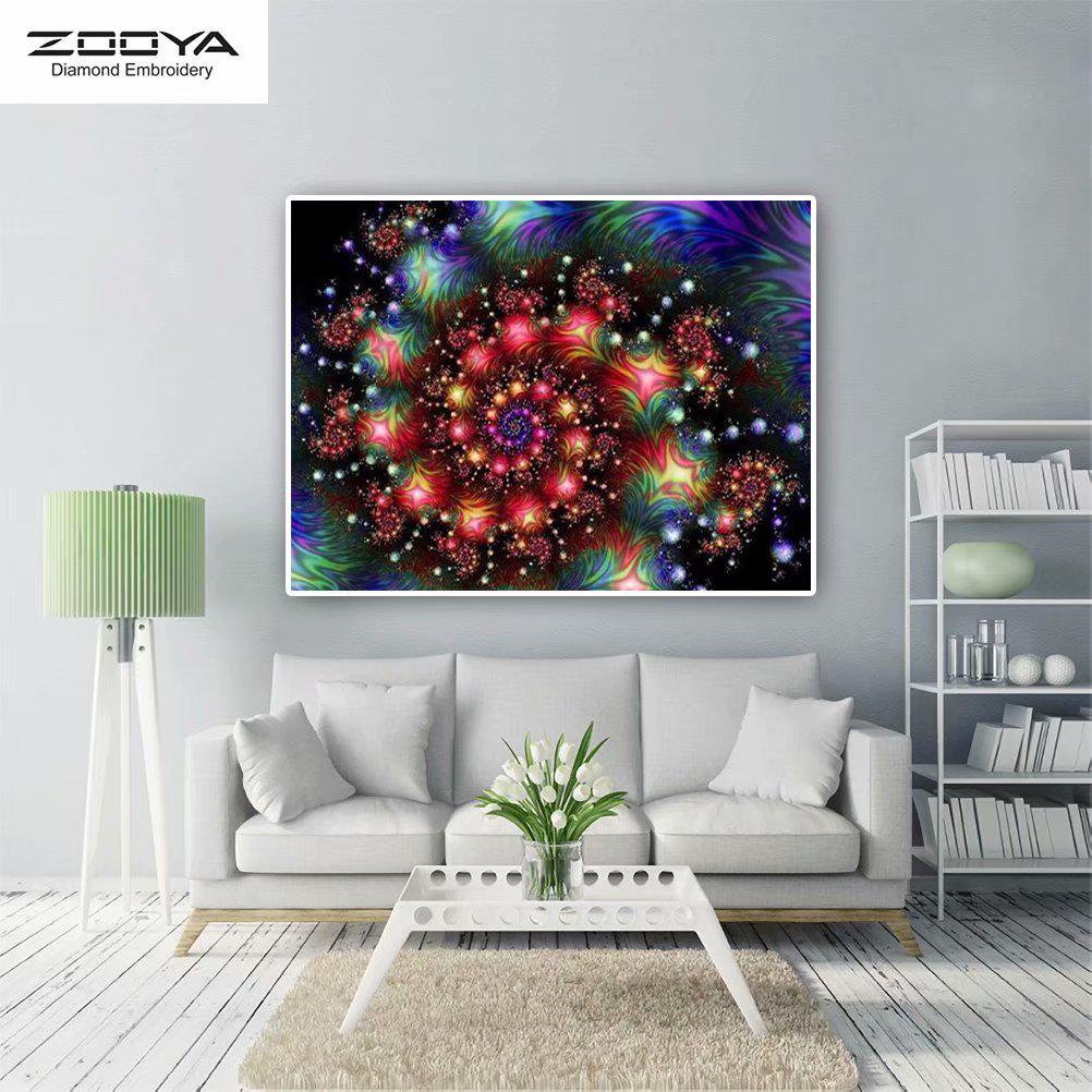 

ЗООЯ DIY 5D полная квадратная алмазная картина цветная цветочная вышивка крестиком домашний декор