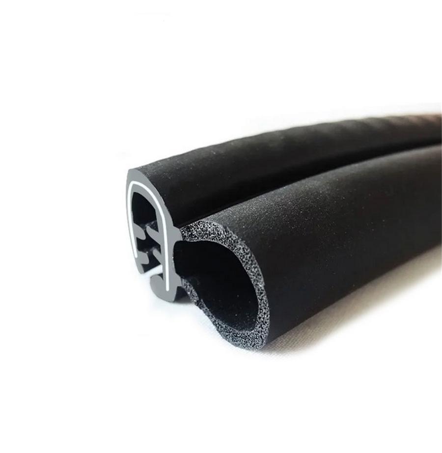3 Meters 30mm Universal Door Edge Trim Protector Guard Hardwearing Car Auto Truck Ship Dustproof Rubber Seal Strip With Steel Sheet
