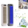 USB Rechargeable Hole-Free Mount Fan Portable Air Cooler for 5V/2A 3000mAh Office Use
