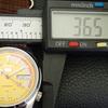 REFURBISHED SEIKO 5 AUTOMATIC 6309A VINTAGE JAPAN MENS YELLOW WATCH A441151-4 Sk-a441151