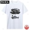 Trout Fish Cool Artistic Fishing Boys Unisexs FisherUnisex Gift TShirt Unisex Cotton Oneck Soft Tshirt Hip Hop Tees Streetwear Harajuku