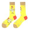 AB Professional Design Funny Socks Men Happy Animal Music Beer Skarpetki Sokken Hip Hop Big Size Meias Skateboard Divertidos