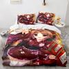 Anime Kawaii Sexy Girl Bedding SetDuvet Cover Comforter Bed Set Quilt Cover PillowcaseKing Queen Twin Size Boys Girls Adults