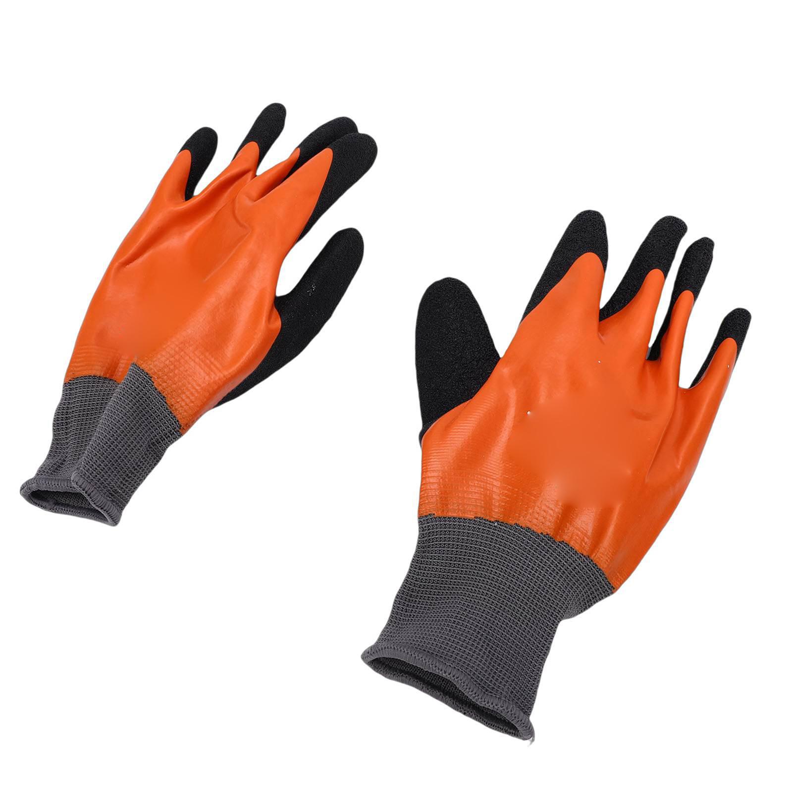 1 Pair Insulated Electrician Gloves High Voltage Withstand Thin Rubber Protective Gloves for Electrical Work
