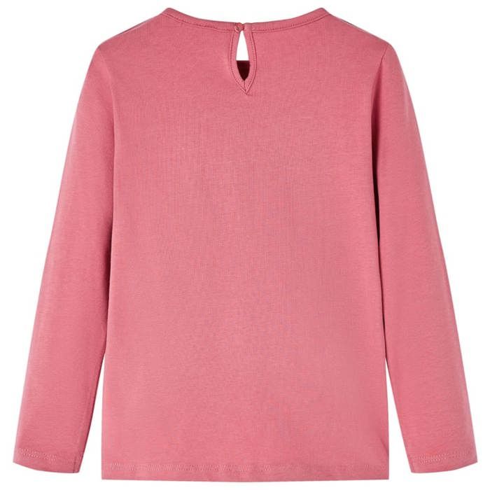 Kids' Long-sleeved T-shirt Old Pink 92/104/116/128/140