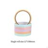 6x Sticky Ball Rolling Tape Colorful Crafts Relaxing Game Educational Toys Colored Tapes Bulk for