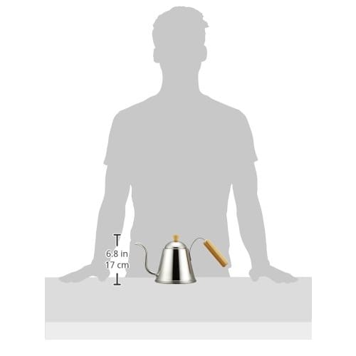 Aoyoshi CASUAL PRODUCT Bar Drip Pot, 1.0L, 013393, Silver