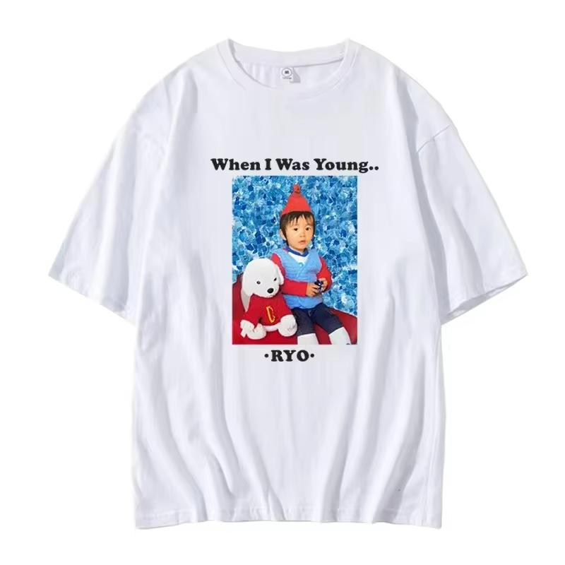 NCTWISH Concert When I Was Young with The Same Loose Summer Fashion Women T-shirt Cotton Short-sleeved Round Neck Clothes Tops