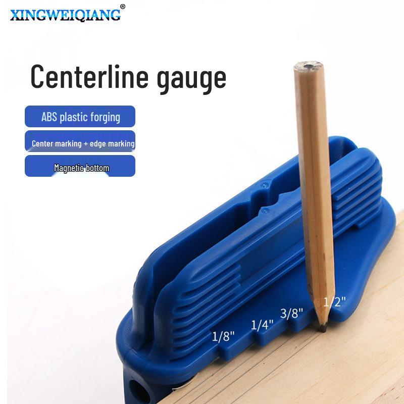Multi-Color Woodworking Scribe Tool - Precise Marking & Center Finder Gauge