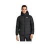 Adidas comfortable casual warm long-sleeve padded jacket unisex black JX1808