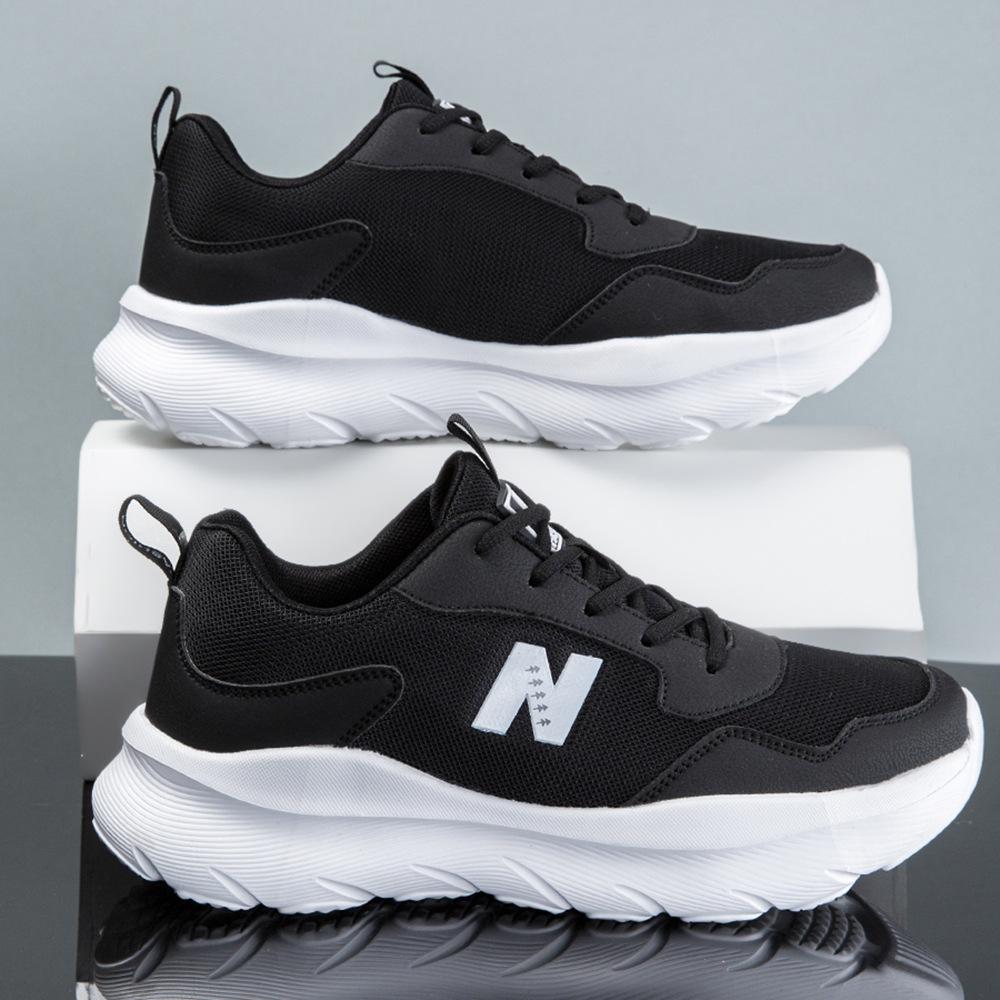 

Couple Internet celebrity male spring and autumn breathable lightweight soft sole couple female casual shoes sports shoes running shoes singl 36