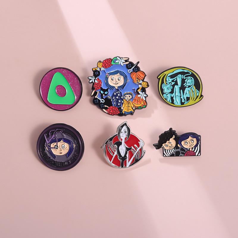 Unique Cartoon Character Design Alloy Brooch For Collectors And Fashion Enthusiasts