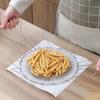 1 Stück Edelstahl-Abtropfkorb für Pommes Frites, faltbarer Abtropfkorb, flexibles Küchenwerkzeug zum Waschen von frittierten Lebensmitteln