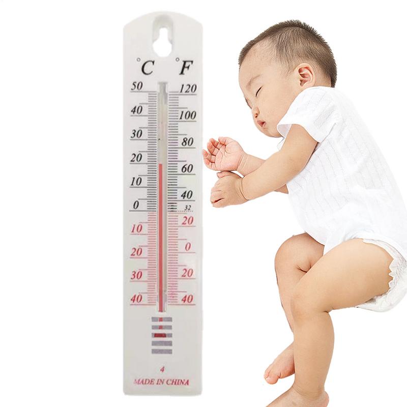 Wall Hung Hang form Thermometer Outdoor Garden House Garage Indoor House Office Room Portable Thermometer Controller CN