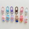 Adorable Cartoon Resin Keychain Doll Pendant - Cute Decoration for Bags or Bestie Gift