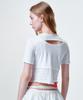 2113 STUDIO Cross Cut Crop White