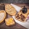 RuHan Round Rice Husk Snack & Tea Tray