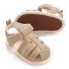 Casual Solid Breathable Sandals For Baby Boys Lightweight Comfortable Anti Slip Sandals For Indoor Outdoor Spring