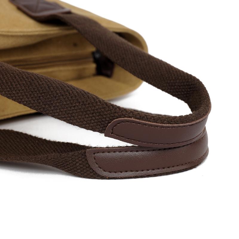 Pánské plátěné tašky přes rameno Casual Tote Cestování Pánská crossbody taška Luxusní tašky Messenger Móda Vysoce kvalitní kabelka