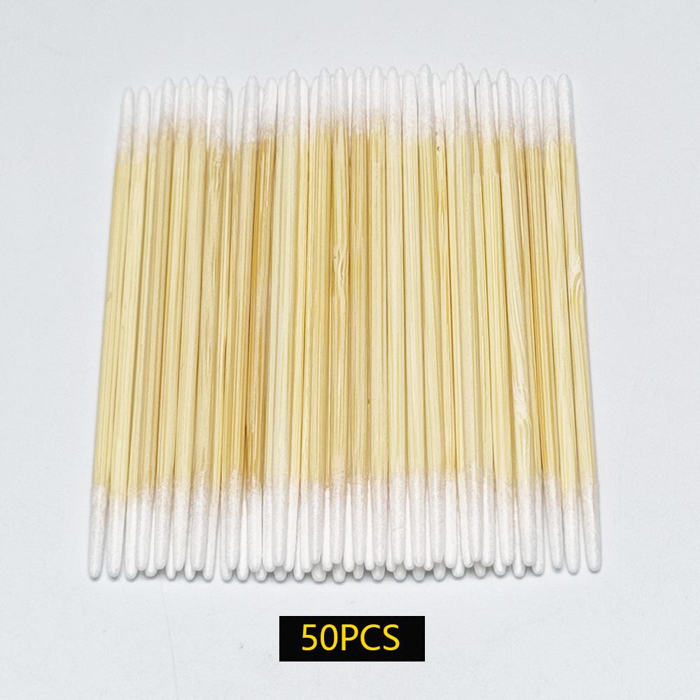 Microblading Cotton Swab with Wood Sticks Cotton Swabs Pointed Tip Dual-ended Cotton Tipped Applicator Makeup Remover