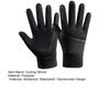 1 pár zimních cyklistických rukavic Teplý dotykový displej Neklouzavý Větruodolný Vodotěsné Chladné počasí Muži Outdoorový motocykl Jízda na sněhu Lyžařské rukavice