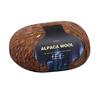 Colorful Alpacawool Hand-Knitted Coat Sweater Scarf Line In The Thick Wool