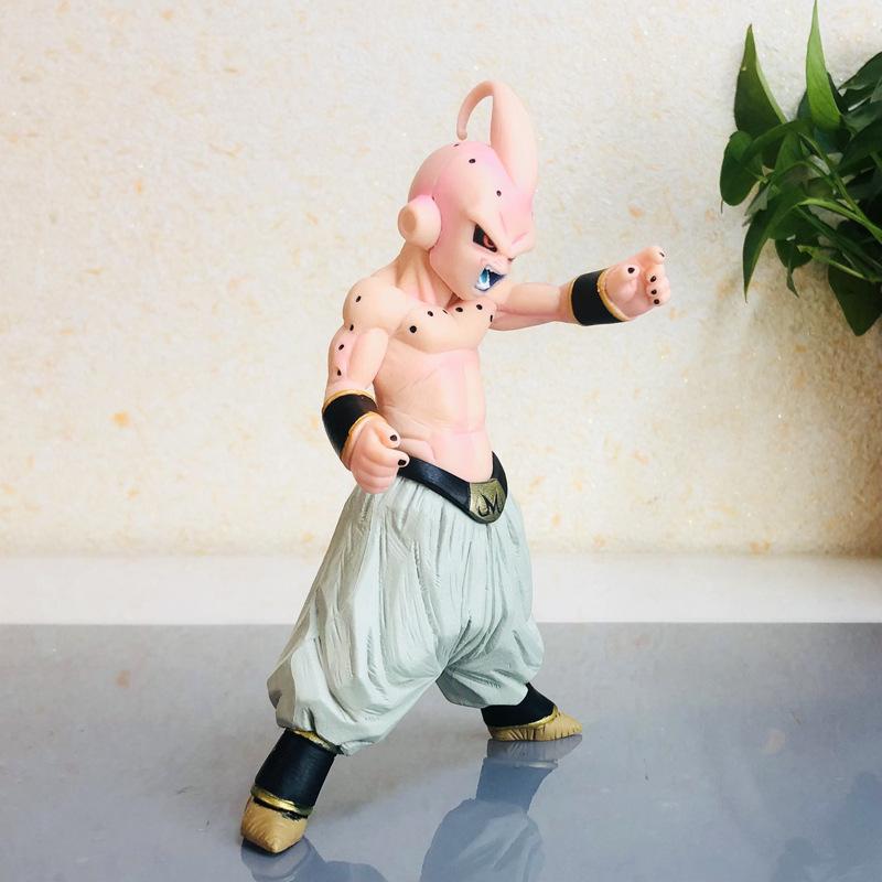 18cm Dragon Ball Super Saiyan Action Figures Anime Buu Figurine PVC Model Toys Desktop Decoration Collection Kids Birthday Gifts