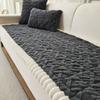 Thick and Soft Plush Sofa Slipcover Straight Sofa Cushion Fabric Mat Cushion Towel in Autumn and Winter Seat Couch Mat Living Room Home Decoration