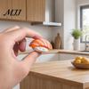 Keychain Pendant Pendant, Simulated Salmon Sushi Stress Relief Toy with Hanging Chain, 3D Printed Food Ornament for Backpack School Bag