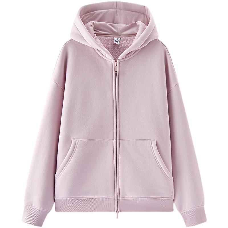 Semir Women's Loose Fit Fleece Hooded Jacket