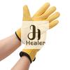 1Pair Work Gloves Leather Workers Work Welding Safety Protection Garden Sports Motorcycle Driver Wear-resistant Gloves