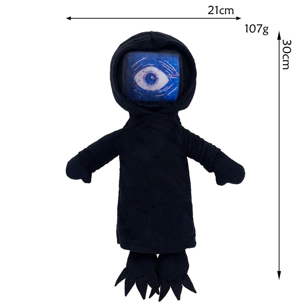 Nightmare Poppy Playtime4 Critters Black Doctor Plush Toy Horror Game Character