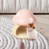 Mushroom Hamster Hideout Habitat Decor Cartoon Chinchilla Hut Hamster Bed for Guinea Pig Rat Chinchilla Small Animals Hamster