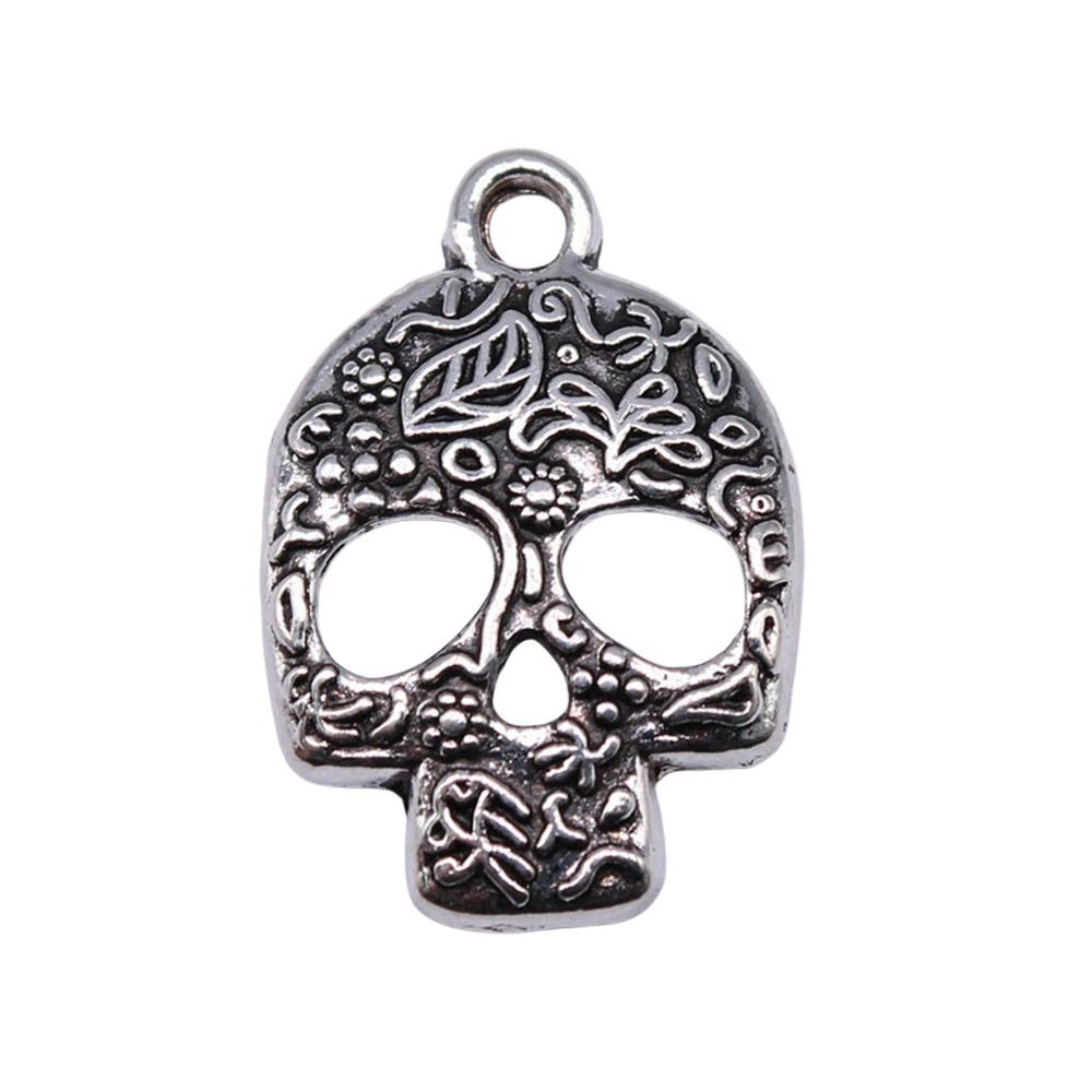 Halloween Pranks Charms Multi Color Alloy Pendants For Halloween Gothic Jewelry Accessories