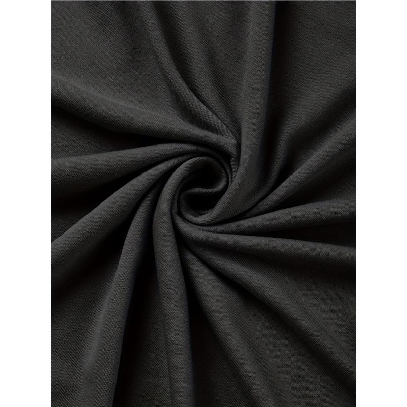 Europese en Amerikaanse heren T-shirt met korte mouwen en V-hals Slim effen kleur casual