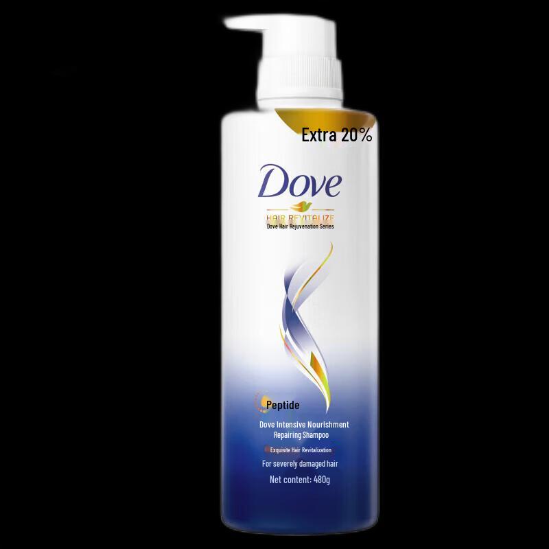 DOVE Intensive Nourishing Shampoo & Pure White Shower Gel Set