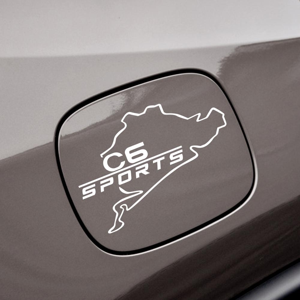 Car Fuel Tank Cap Stickers Cool Decorative Creative Stickers For Citroen C1 C3 Grand C4 Picasso C4L C5 C6 VTS C-ELYSEE DS Saxo sdfh52
