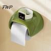 Quick Install Toilet Paper Rack Roll Holder No Drilling Wall Mount with Top Sophisticated Bathroom Decor Storage Shelf Durable Space Saving
