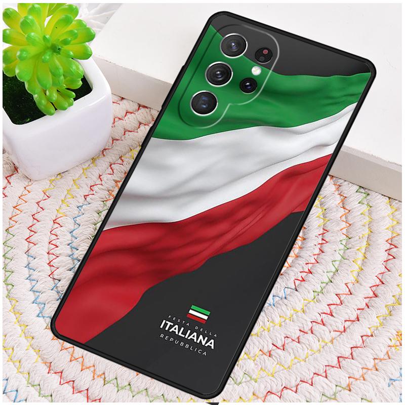 Custodia per telefono Flag Italia per Samsung Galaxy note 10 pro S26 Ultra S23 S24 FE S25 S21 S22 PLUS Cover antiurto