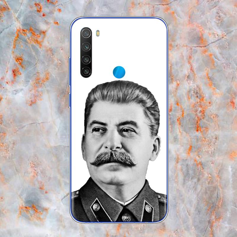 

Силиконовый чехол «Сталин Советский Союз» для Xiaomi Redmi Note 9 9A 9AT 9C 9S Pro Max 9T 8T 8 7 6 5 Pro 5A 4X4, чехол для телефона Redmi Note 8 Pro