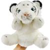 Tiger Hand Puppet Kids Plush Playthings Interesting Stuffed Animals Toys Plush Toy Birthday Gift Story Telling Decoration
