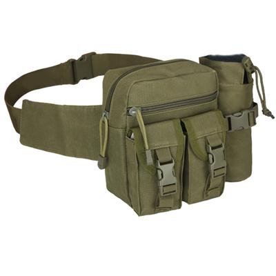 TRIWONDER Military Tactical Waist Pouch, Leg Pouch, Thigh Bag with Water Bottle Holder and Water Bottle Pouch, Waterproof, for Sports, Cycling,