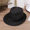 Sagit Kinder Kinder Sommer Strand Strohhut Jazz Panama Trilby Fedora Hut Gangster Cap