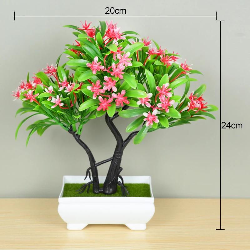 Künstliche Pflanzen Bonsai Kleiner Baum Topf Kunstpflanze Blumen Topfpflanzen Ornamente Für Zuhause Zimmer Tischdekoration Hotel Gartendekor