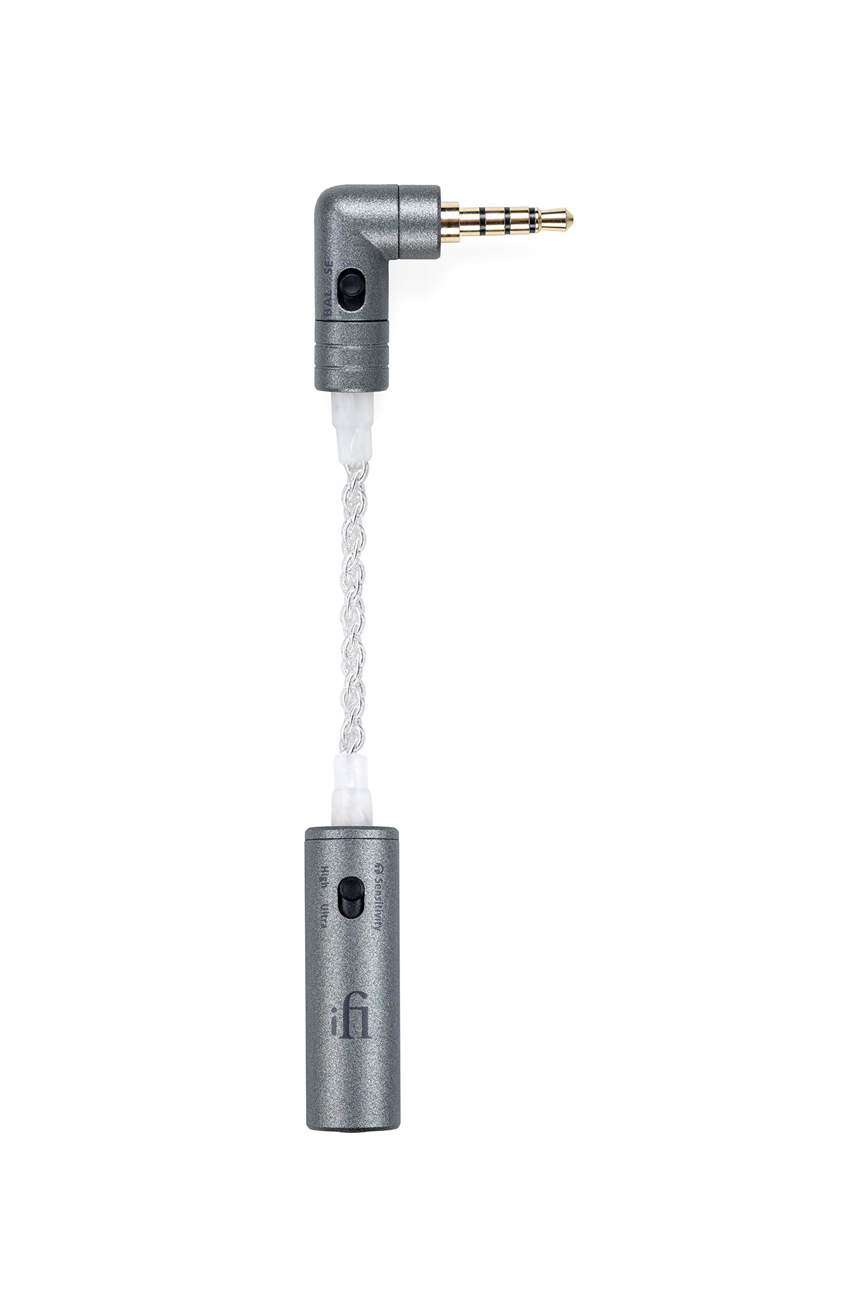 

ifi audio TRRS balanced connection compatible earphone attenuator iEMatch+ 3.5mm [] срібний