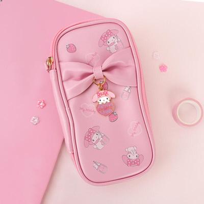 My Melody Ribbon Point Pouch