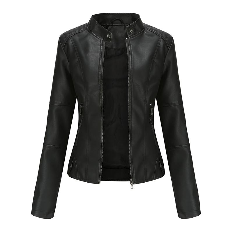 thin black jacket ladies