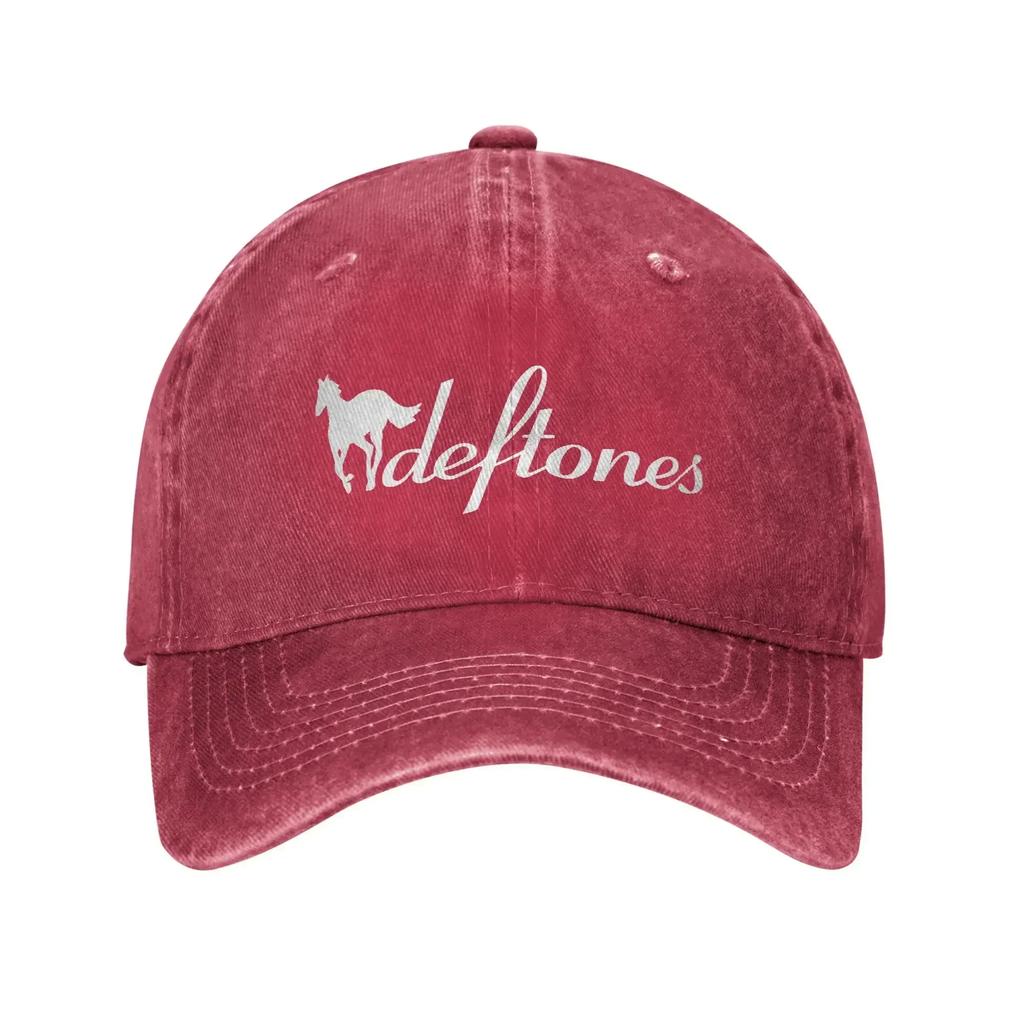 Summer Deftones Rock Band Baseball Cap Sun  Sun-Proof Design Washed Hip Hop Hats Unisex Men Trendy Tennis Skate Baseball Caps