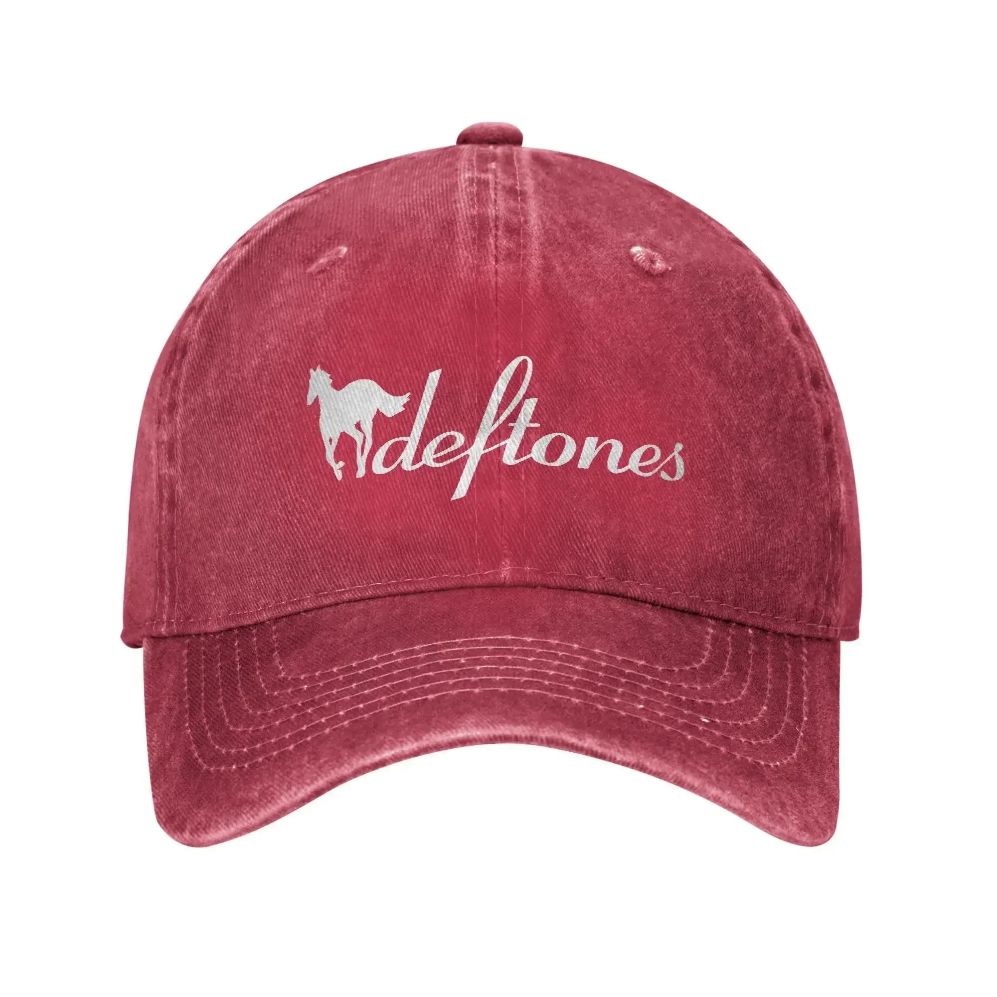 ZX cap Zomer Deftones Rockband Baseballpet Zon Zonwerend Ontwerp Gewassen Hip Hop Petten Unisex Mannen Trendy Tennis Skate Baseballpetten One Size